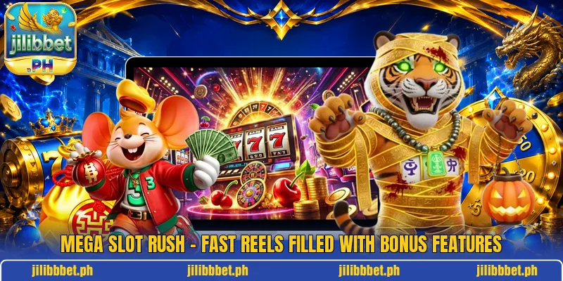 Mega Slot Rush – Fast Reels Filled With Bonus Features