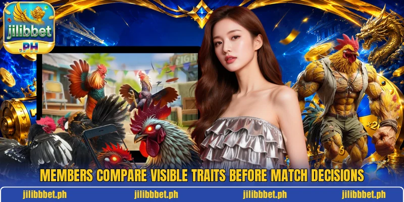 Members compare visible traits before match decisions Members compare visible traits before match decisions