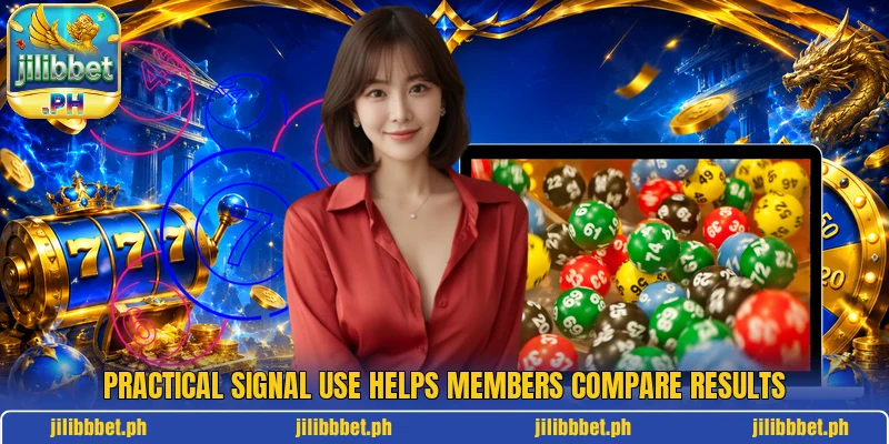 Practical signal use helps members compare results Practical signal use helps members compare results