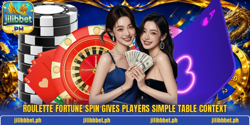 Roulette Fortune Spin gives players simple table context