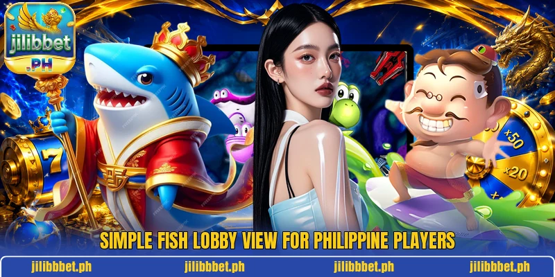 Simple Fish lobby view for Philippine players Simple Fish lobby view for Philippine players