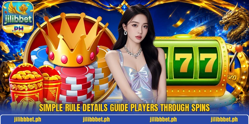 Simple rule details guide players through spins Simple rule details guide players through spins