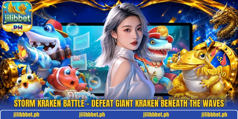 Storm Kraken Battle – Defeat Giant Kraken Beneath The Waves